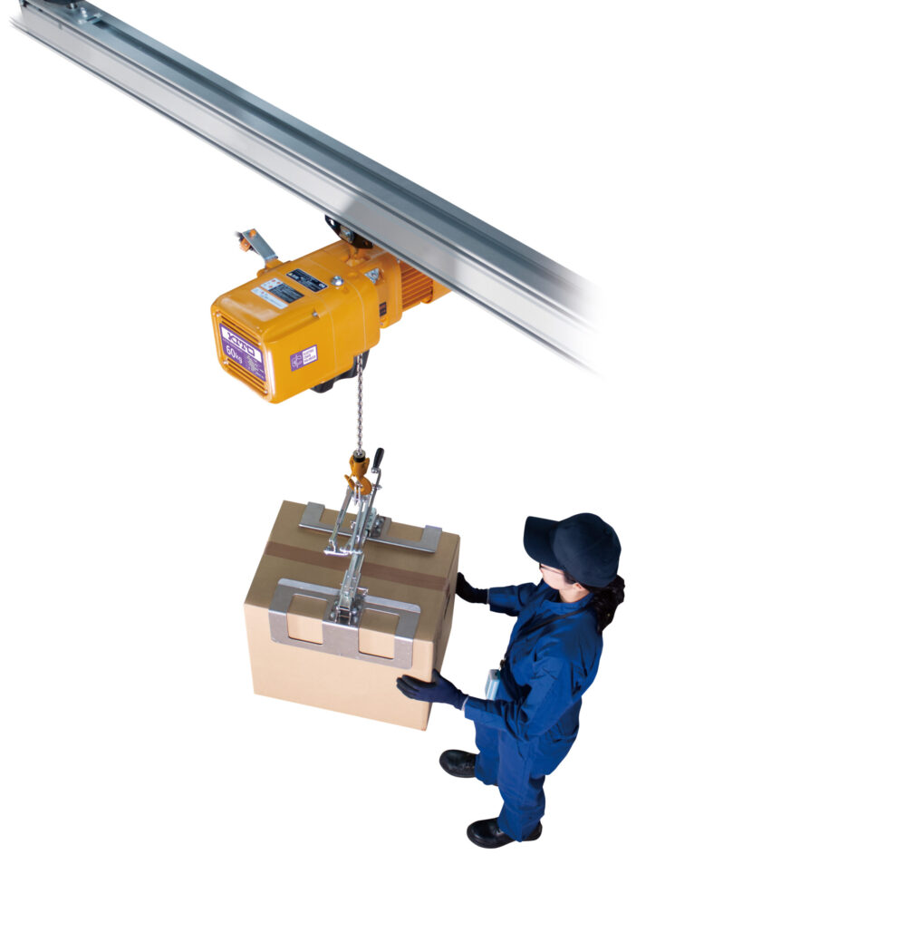 電動チェーンバランサ（メーカー：キトー）