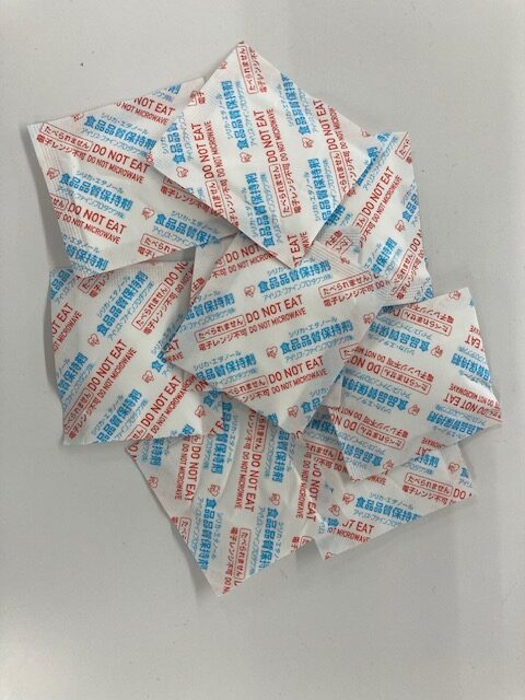 食品品質保持剤(アルコール蒸散剤)