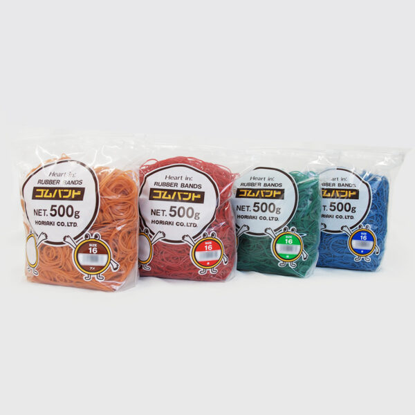 ハートインゴムバンド 500g スライダー袋入